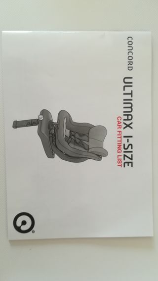 Silla coche Concord ultimax i-size