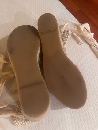 Alpargatas con cuña nuevas a estrenar