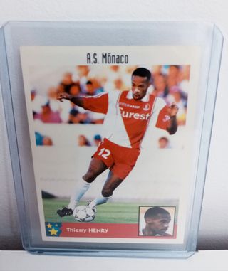 Henry 1997 A.S Mónaco N°180 Panini 