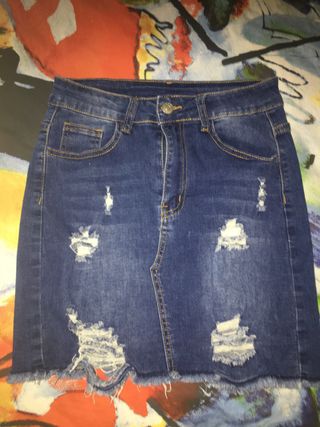 Minigonna di jeans