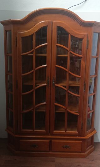 MUEBLE ALACENA VITRINA CRISTALERIA