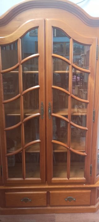 MUEBLE ALACENA VITRINA CRISTALERIA