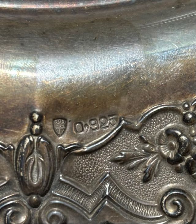 BANDEJA PLATA DE LEY ANTIGUA