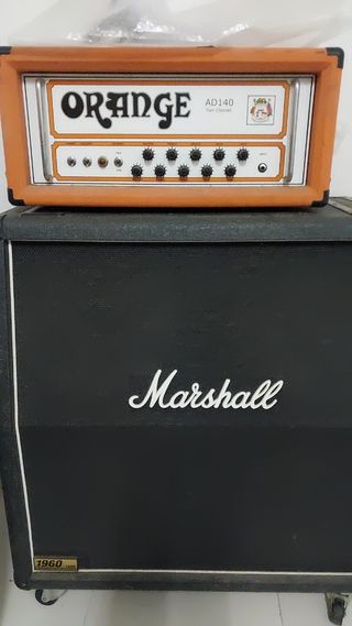 Ampli Marshall cabinet