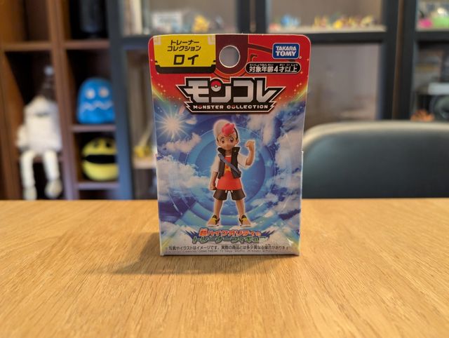 Figura Pokemon Tomy Entrenador Roy 