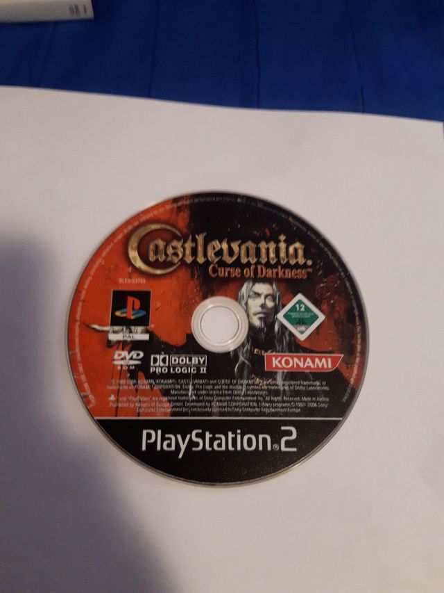 Castelvania curse of darkness playstation 2