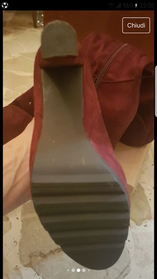 Stivaletti bordeaux
