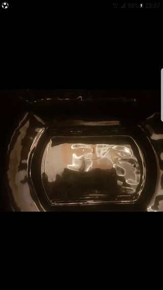 Biscottiera vintage con disegni floreali