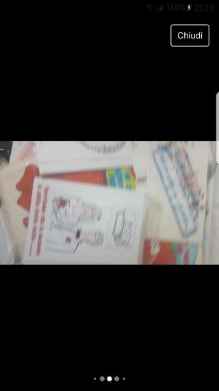 Stock di biglietti di auguri.