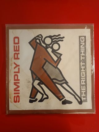maxi single vinilo SIMPLY RED