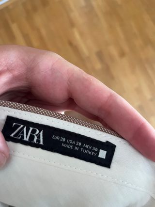 Traje Zara Beige Joven
