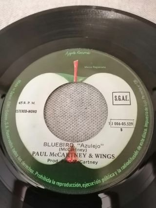 Single 1974 🇪🇸 The Beatles PAUL MCCARTNEY & WING