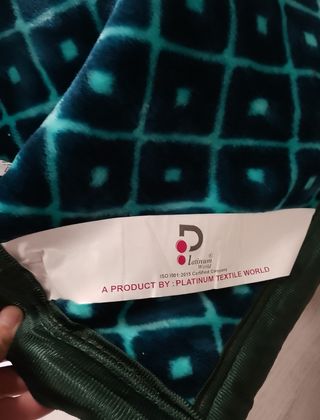 Manta cama matrimonio