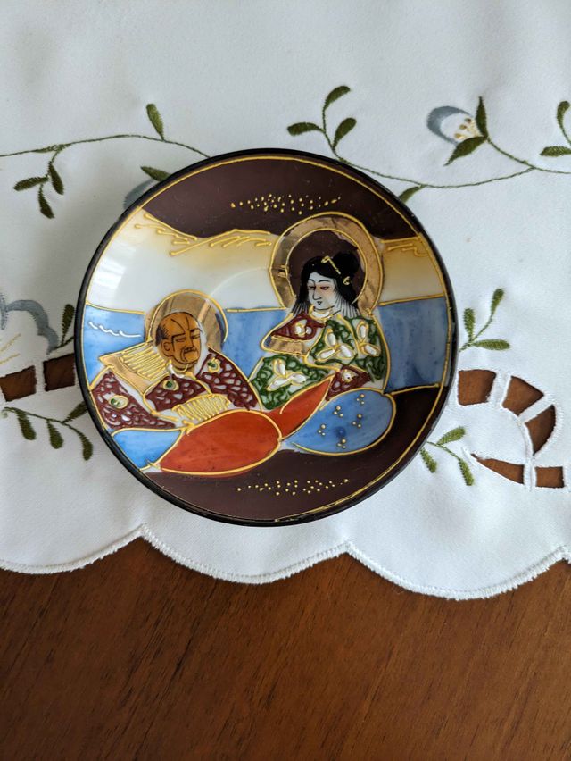 Servizio Tazze Porcellana Giapponesi Fatto a Mano