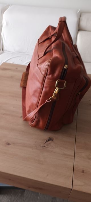 Bolso de viaje piel 
