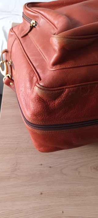 Bolso de viaje piel 
