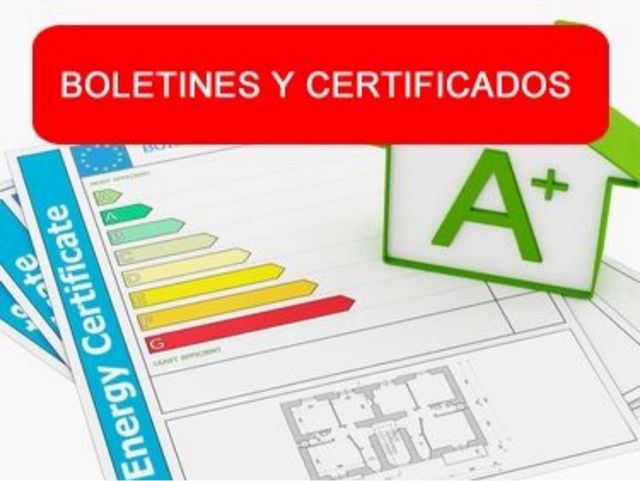 Certificado energético,Inspección eléctrica,boletn
