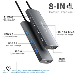 Hub Adaptador multipuerto USB
