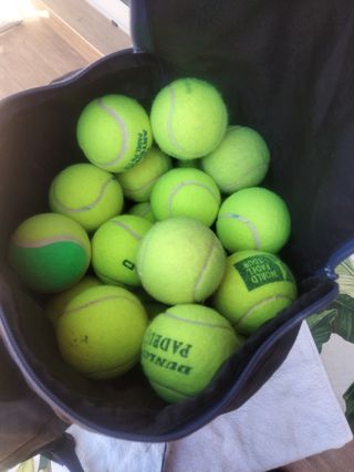Lote 25 pelotas padel