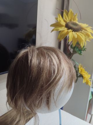 Peluca/voluminizador pelo natural