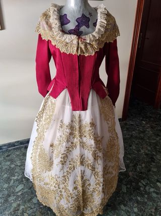 Corpiño y manteleta de fallera 