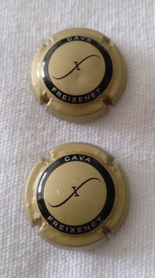 Lote de chapas de cava Freixenet