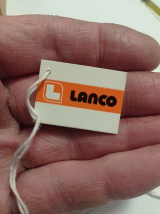 Etichette Lanco vintage nuove nos