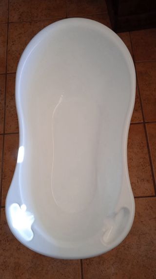 Bañera bebé blanca