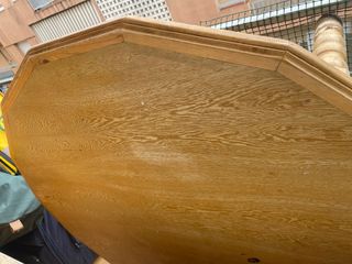 MESA MADERA REDONDA 