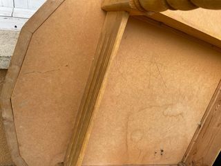 MESA MADERA REDONDA 