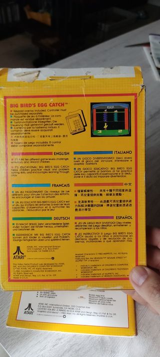 Big bird's Egg Catch (Atari 2600)