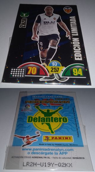 Cromo Adrenalyn XL/Zaza/2017-18