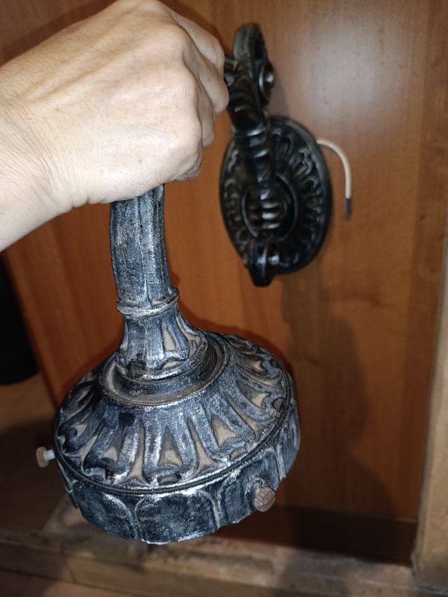 Lampade applique parete ferro