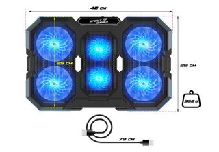 BASE REFRIGERADORA PORTATIL 10¨ A 17.6¨ RETROILUMI