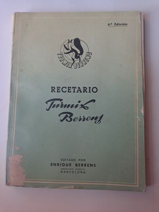 Libros de cocina antiguos