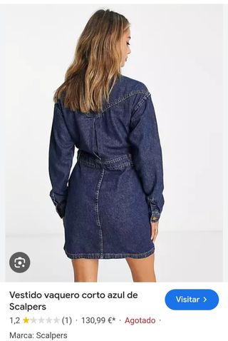 VESTIDO VAQUERO SCALPERS