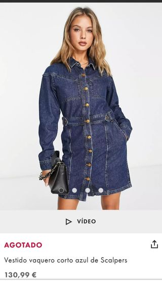 VESTIDO VAQUERO SCALPERS