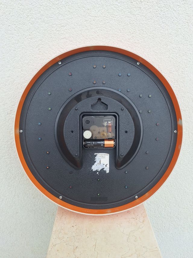 Orologio da parete multicolor