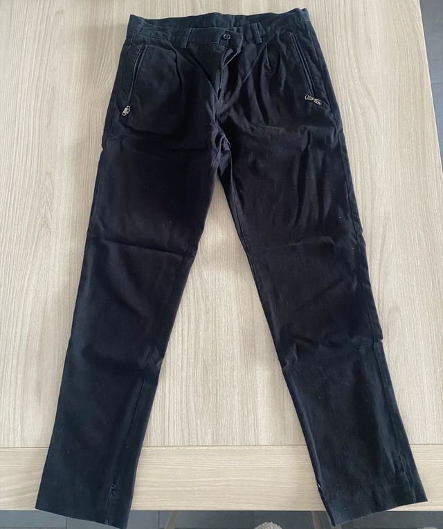 Calzoni da uomo neri taglia S made in italy