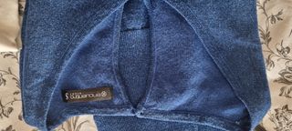 Jersey fino azul brillante
