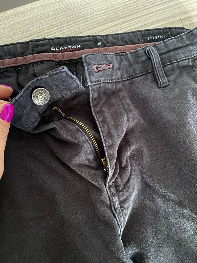 Calzoni da uomo neri taglia 46