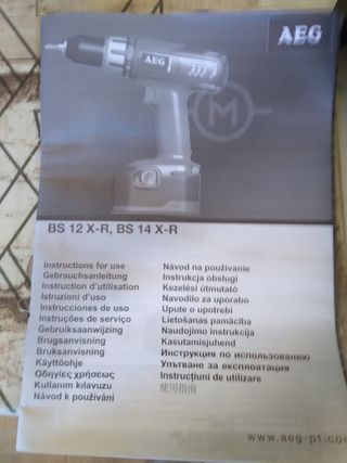Taladro AEG nuevo NO HAGO ENVÍOS 