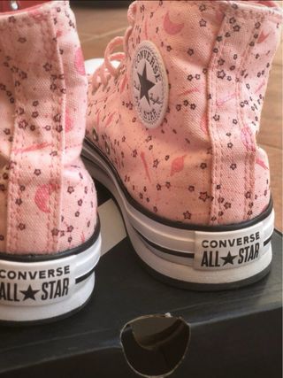 Converse All Star Plataforma Rosas