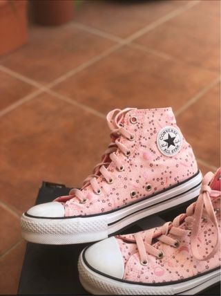 Converse All Star Plataforma Rosas