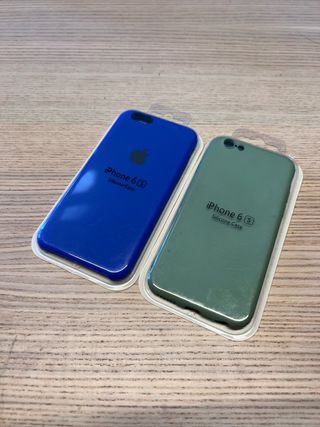 Dos fundas de silicona para Iphone 6s