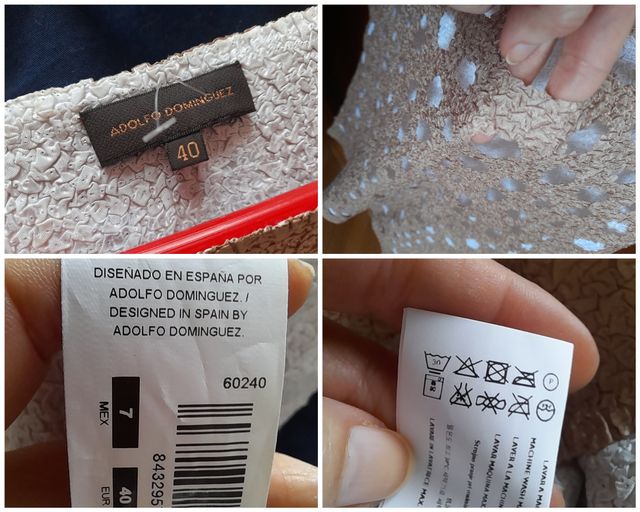 Camiseta Adolfo Domínguez talla M