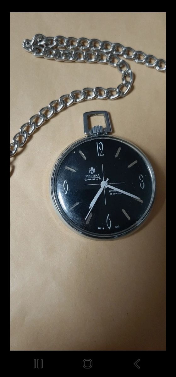 MORTIMA Raro Orologio da Tasca