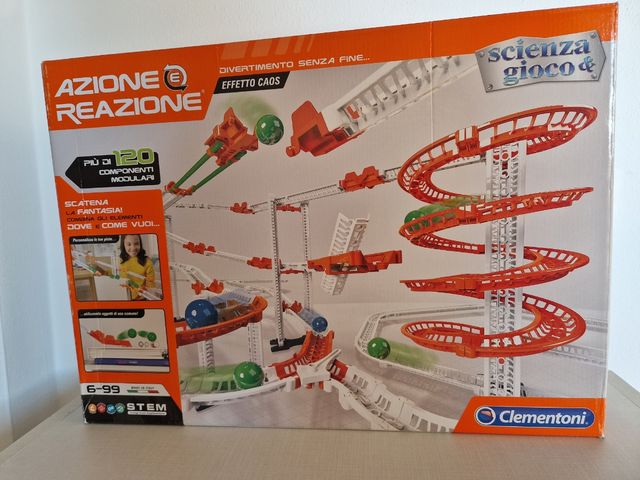 Clementoni Azione e Reazione-speed race 120 compon