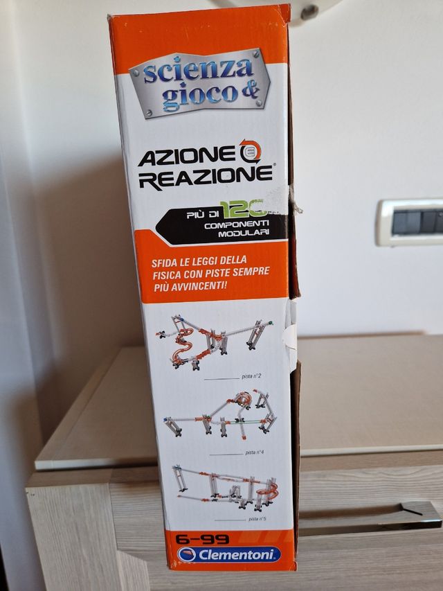 Clementoni Azione e Reazione-speed race 120 compon