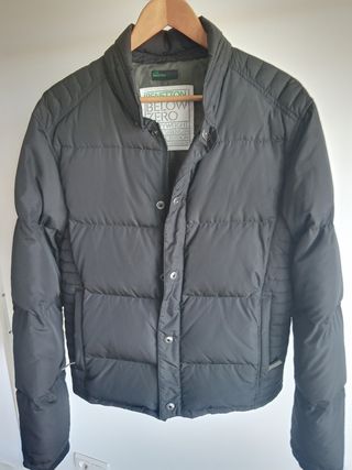 Cazadora plumas Benetton 